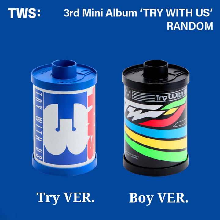 TWS - 迷你三輯: Try With Us（CD） 封面
