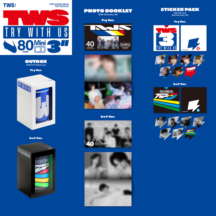 TWS - 迷你三輯: Try With Us（CD） 內頁 1