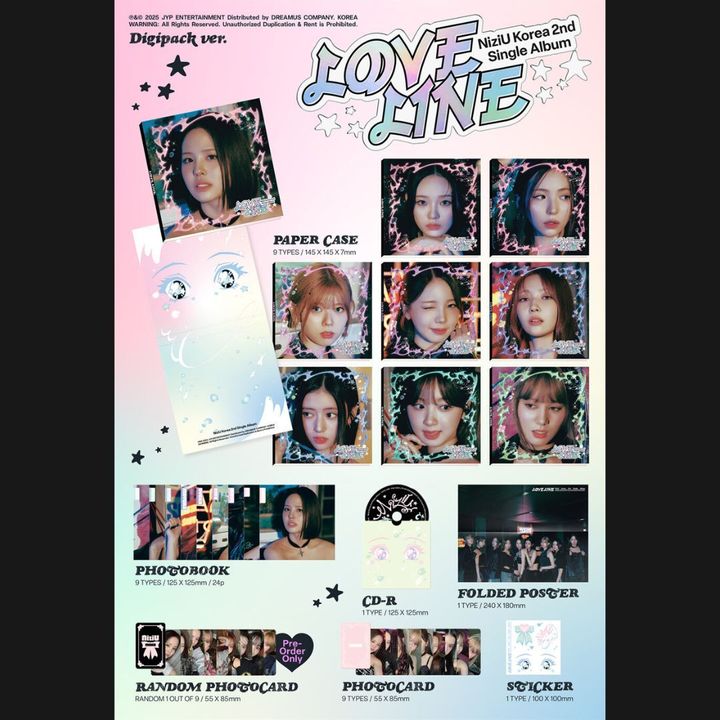 NIZIU - 單曲二輯: Love Line【Digipack 版】（CD） 內頁 1