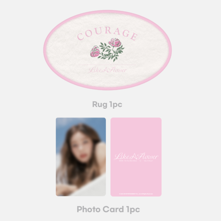 裴柱現 IRENE (Red Velvet) - LIKE A FLOWER MD（地毯組｜官方周邊） 內頁 1