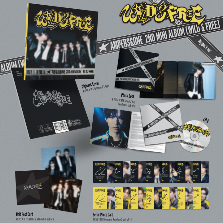 AMPERS&ONE - 迷你二輯: Wild & Free 【Digipack版】（CD） 內頁 1