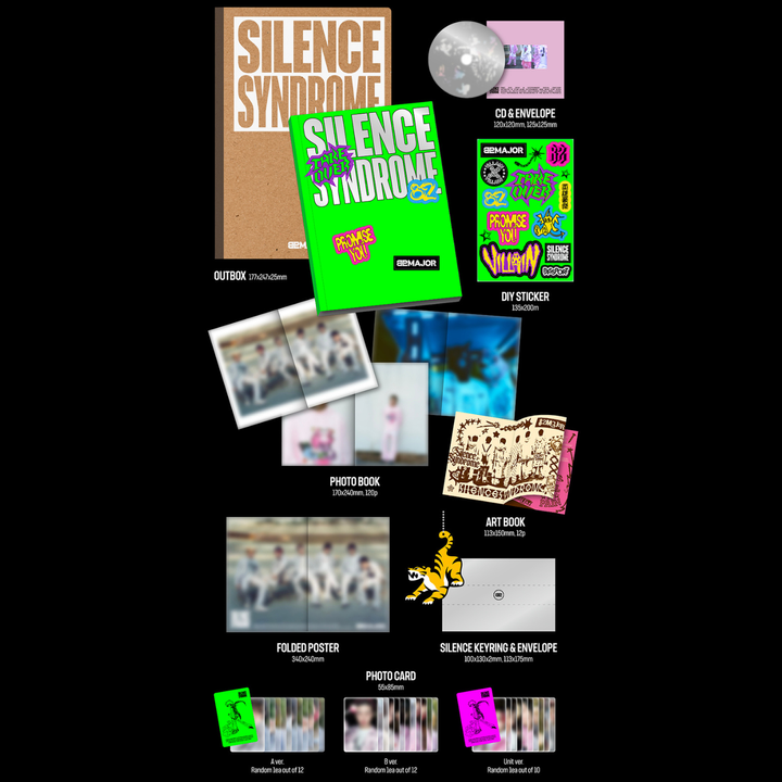 82MAJOR - 迷你三輯: Silence Syndrone（CD） 內頁 1