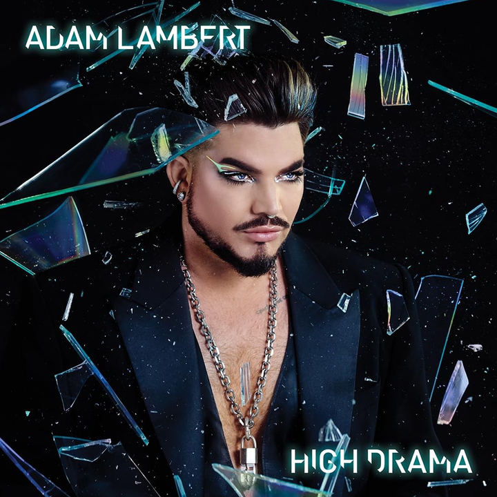 【簽名版】Adam Lambert - High Drama（黑膠唱片 LP） 封面