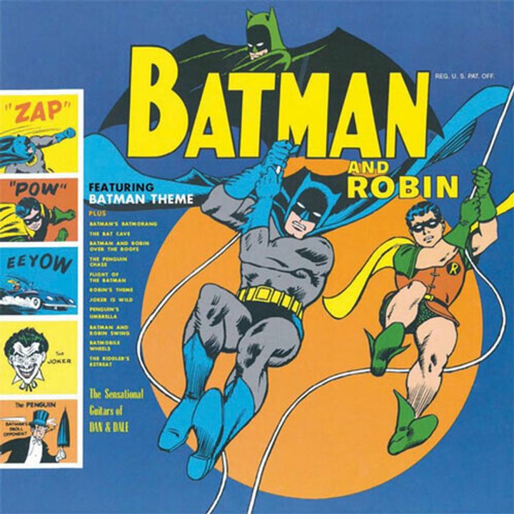 蝙蝠俠 Batman & Robin（黑膠唱片 LP） 封面