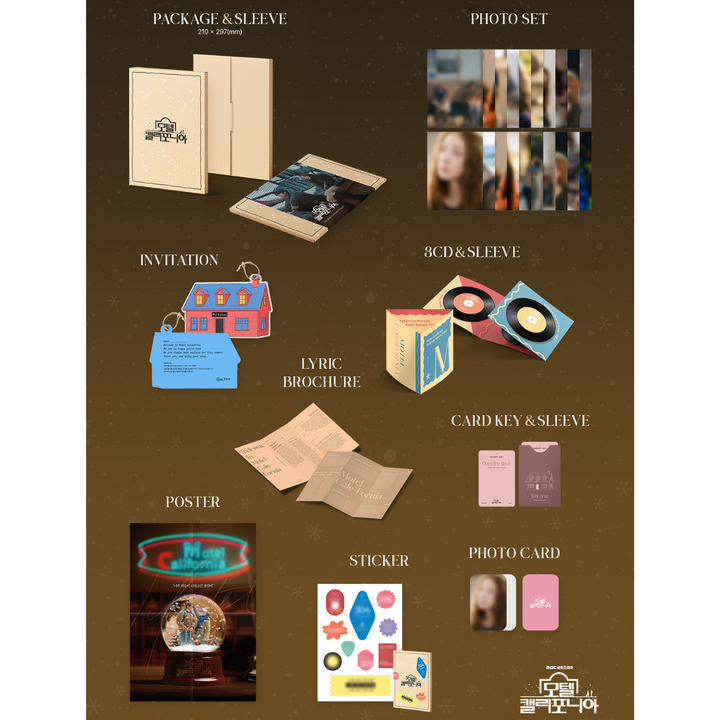 加州汽車旅館 MOTEL CALIFORNIA 韓劇原聲帶（3CD） 內頁 1