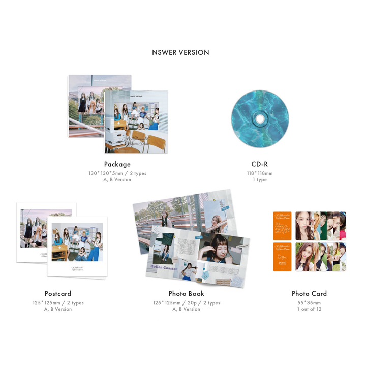 NMIXX - 單曲三輯: A MIDSUMMER NMIXX'S DREAM 【NSWER版】（CD） 內頁 1