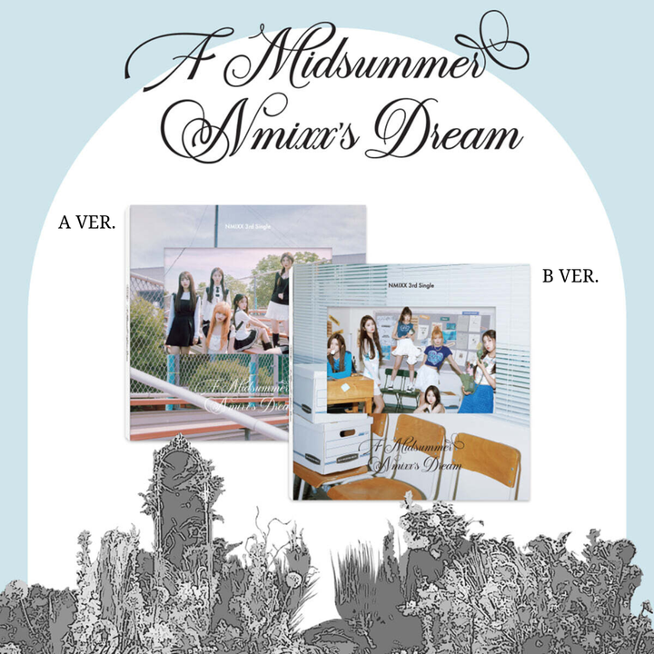 NMIXX - 單曲三輯: A MIDSUMMER NMIXX'S DREAM 【NSWER版】（CD） 封面