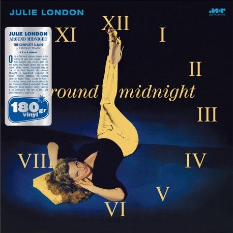 Julie London - Around Midnight（黑膠唱片 LP） 封面