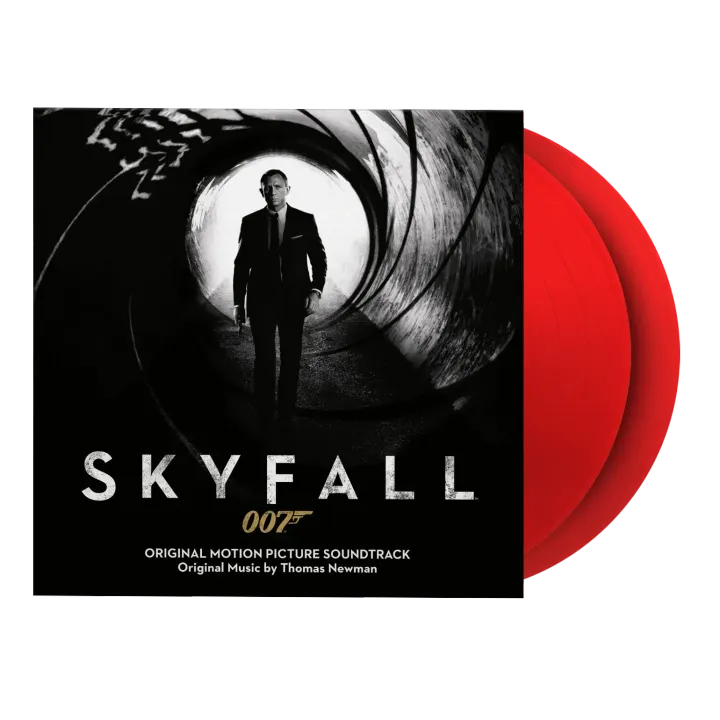 007 空降危機 Skyfall 【彩膠｜全球限量1500套】（黑膠唱片 LP） 封面