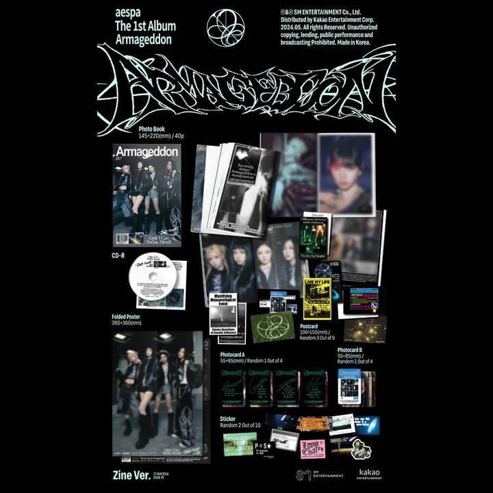 aespa - Vol.1: Armageddon ( Zine 版｜CD ) 內頁 1