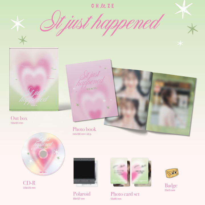 CHEEZE - It Just Happend（CD） 內頁 1