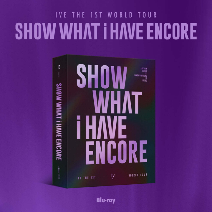 IVE - 世界巡迴演唱會 安可場: What I Have（藍光光碟｜官方周邊） 封面
