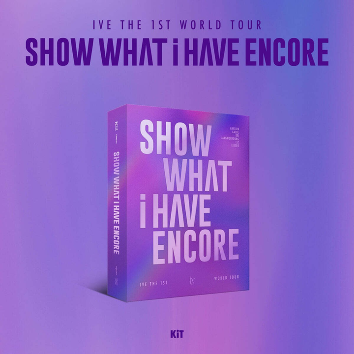 IVE - 世界巡迴演唱會 安可場: What I Have（KIT 數位碼｜官方周邊） 封面