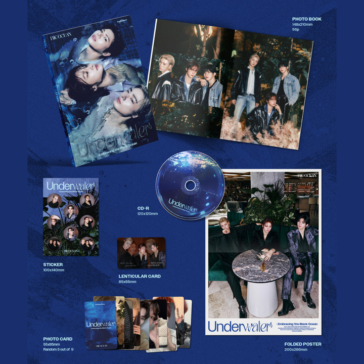 BIG OCEAN - 迷你二輯: UNDERWATER（CD） 內頁 1