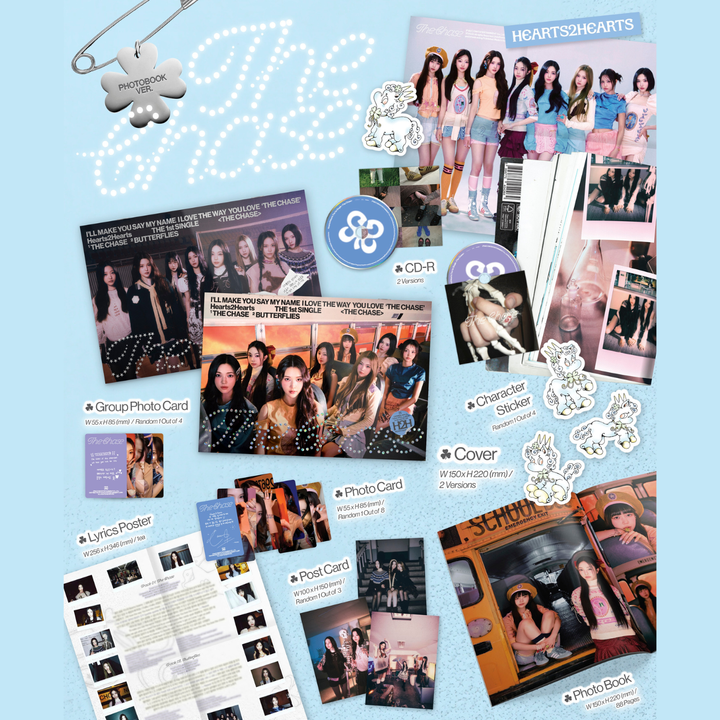 Hearts2Hearts - 首張單曲: The Chase（CD｜數位專輯） 內頁 1