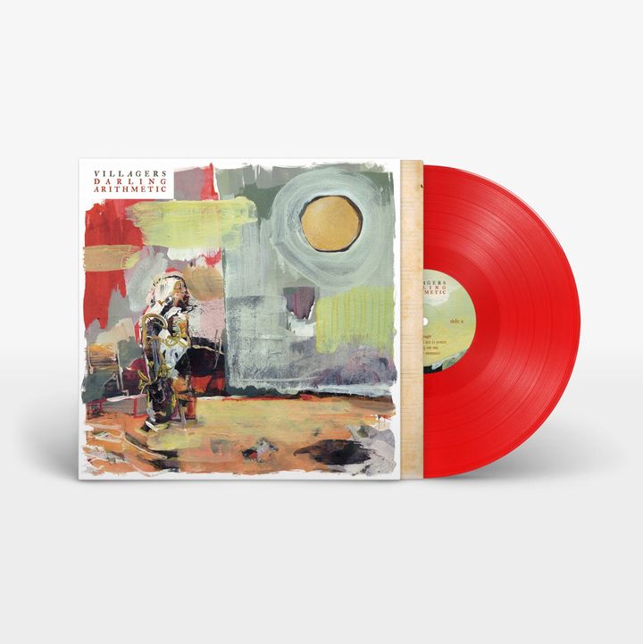 VILLAGERS - DARLING ARITHMETIC（紅色彩膠｜黑膠唱片 LP） 封面