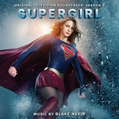 超少女 Supergirl 第二季原聲帶（CD） 封面