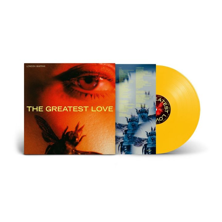 LONDON GRAMMAR - THE GREATEST LOVE（黃色彩膠｜黑膠唱片 LP） 封面