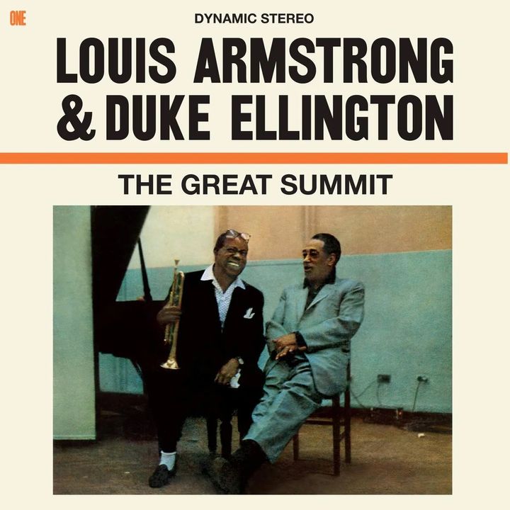 LOUIS ARMSTRONG & DUKE ELLINGTON - THE GREAT SUMMIT（黑膠唱片 LP） 封面