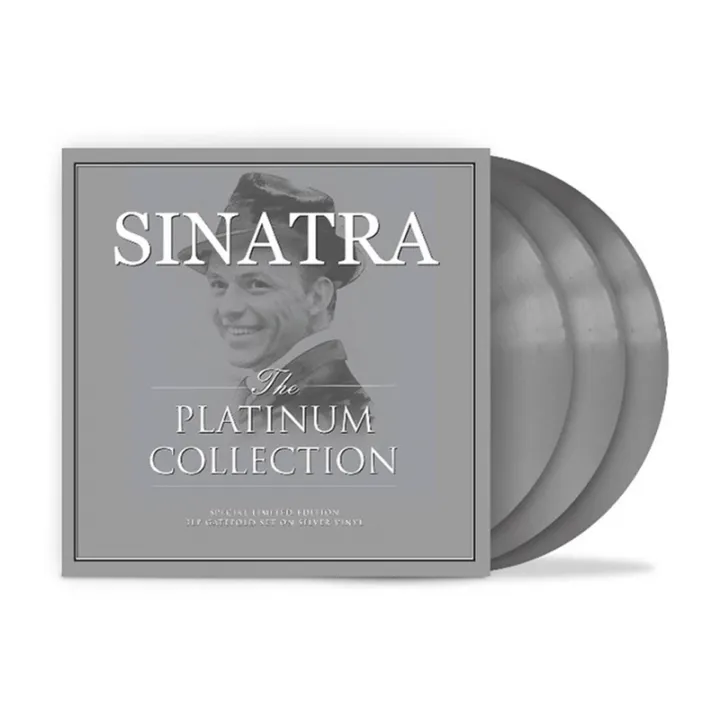 FRANK SINATRA - THE PLATINUM COLLECTION（銀色彩膠｜黑膠唱片 3LP） 封面