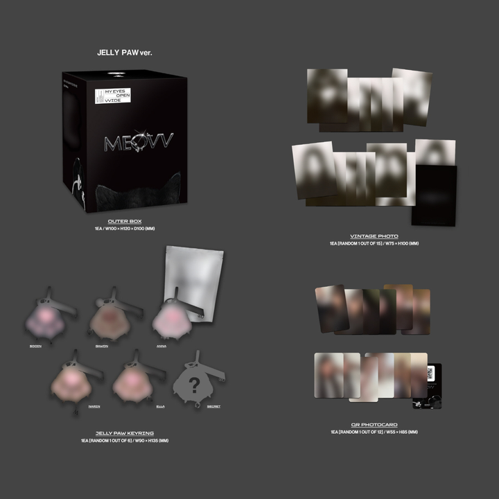 MEOVV - 1st EP: My Eyes Open VVide【Jelly Paw版】（數位專輯） 內頁 1