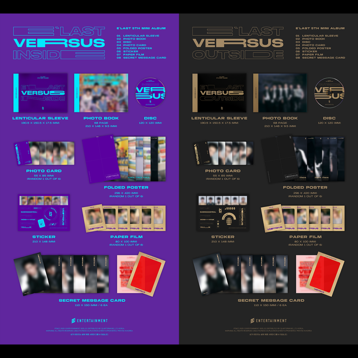 E’LAST - 迷你五輯: Versus（CD） 內頁 1