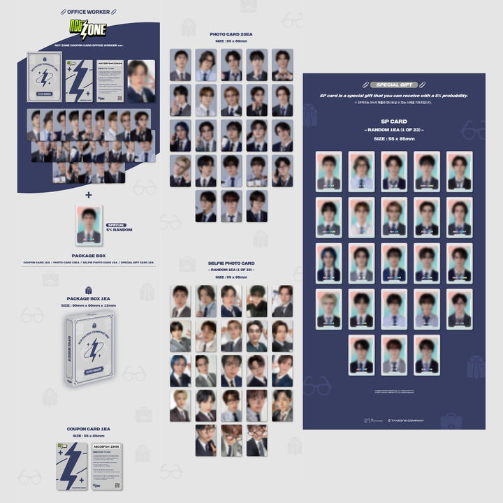 NCT ZONE - Coupon Card: Office Worker ( 官方周邊 ) 內頁 1