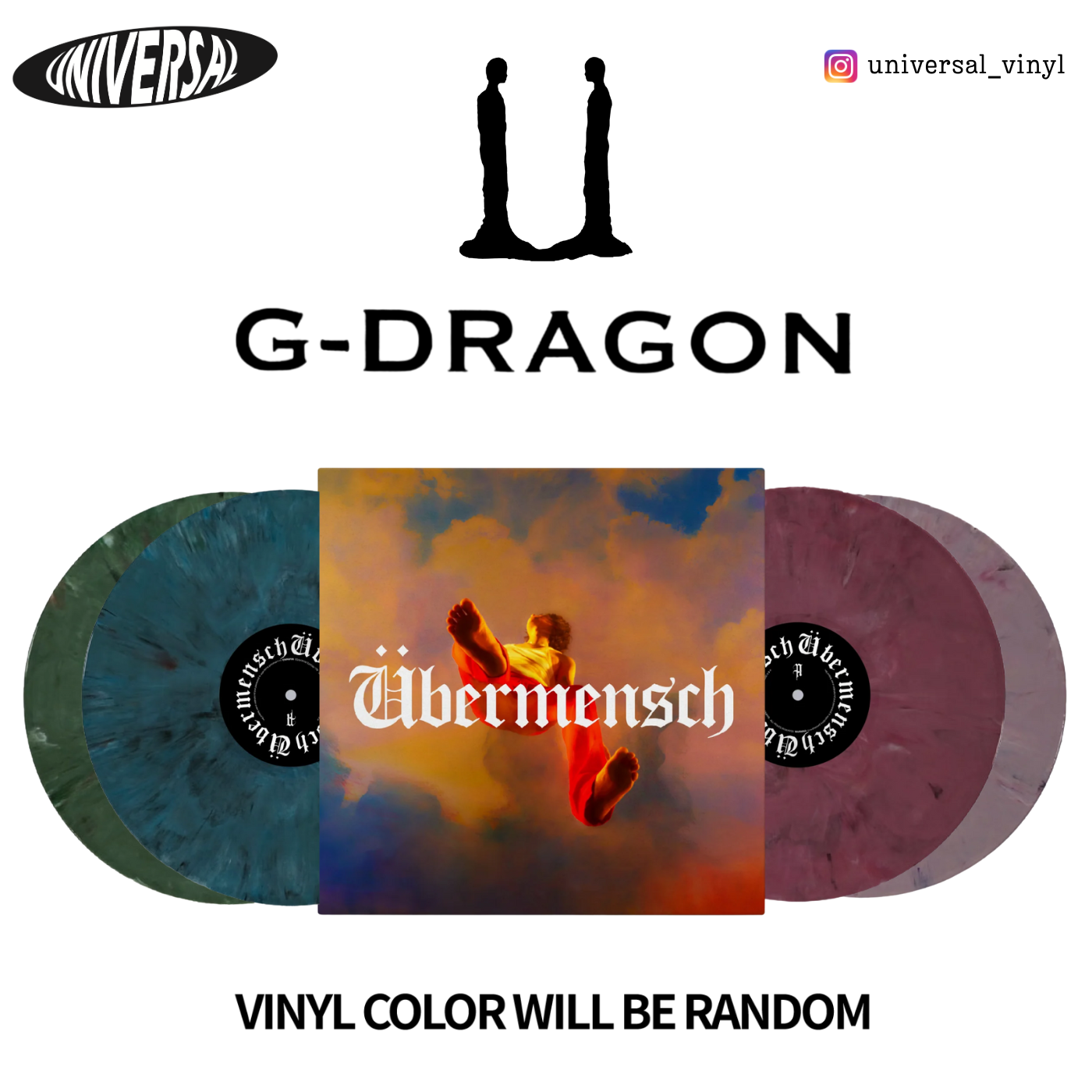新品未開封]UBERMENSCH LP レコード ナンバリング入り G-Dragon