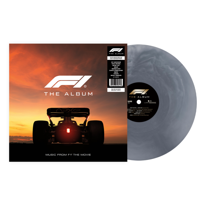 F1 - The Album 【限量版｜銀色、大理石紋、金色彩膠】（CD｜卡帶｜黑膠唱片 LP） 封面