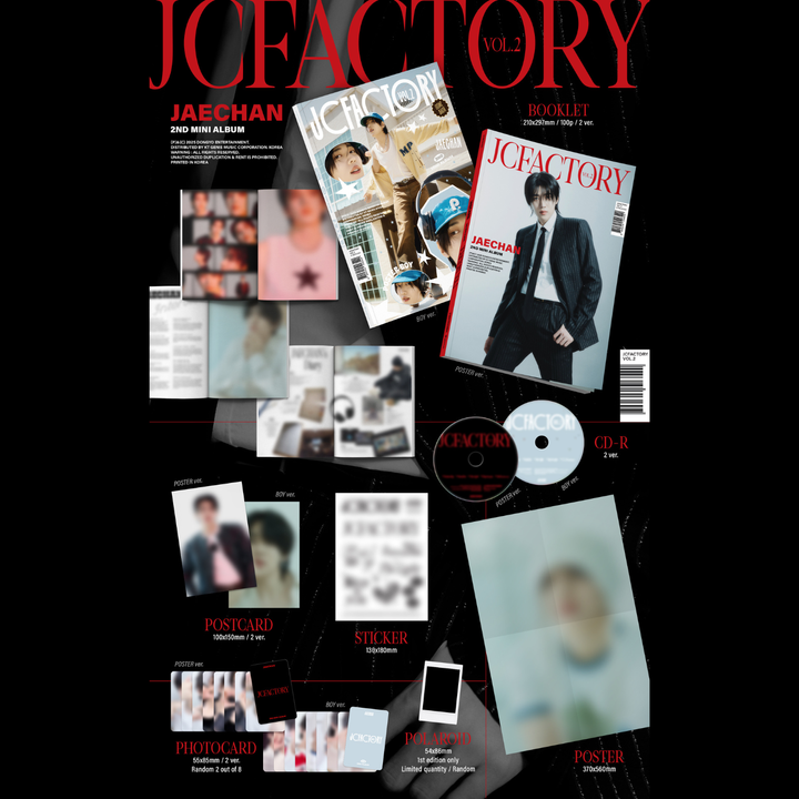 朴宰燦 JAECHAN - 迷你二輯: JCFACTORY Vol.2【Photobook 版】（CD） 內頁 1