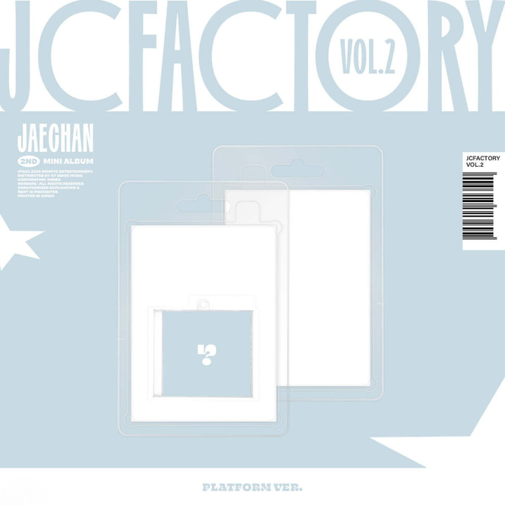 朴宰燦 JAECHAN - 迷你二輯: JCFACTORY Vol.2【Platform 版】（數位專輯） 封面