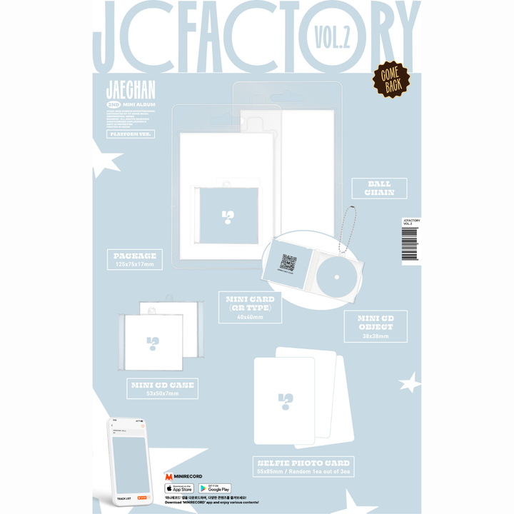 朴宰燦 JAECHAN - 迷你二輯: JCFACTORY Vol.2【Platform 版】（數位專輯） 內頁 1