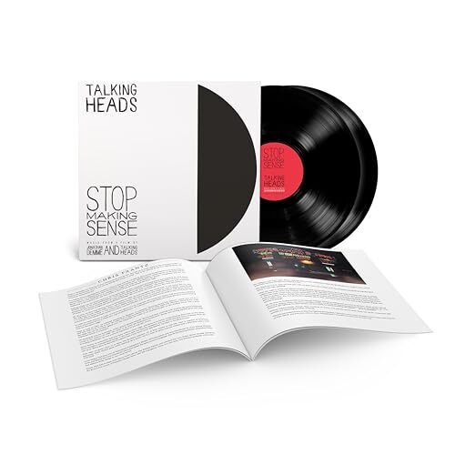 Talking Heads - Stop Making Sense 【高級版】 (黑膠唱片 2LP) 封面