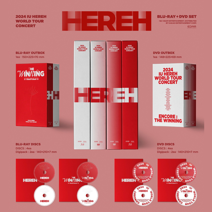 李知恩 IU - 2024 世界巡迴演唱會: HEREH（DVD｜Blu-Ray） 內頁 1