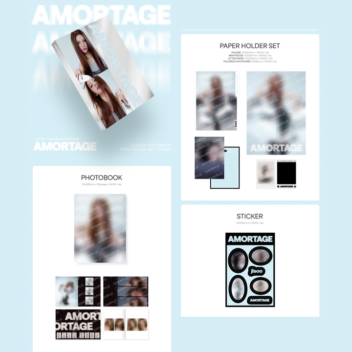 金智秀 JISOO (BLACKPINK) - AMORTAGE（寫真書｜官方周邊） 內頁 1