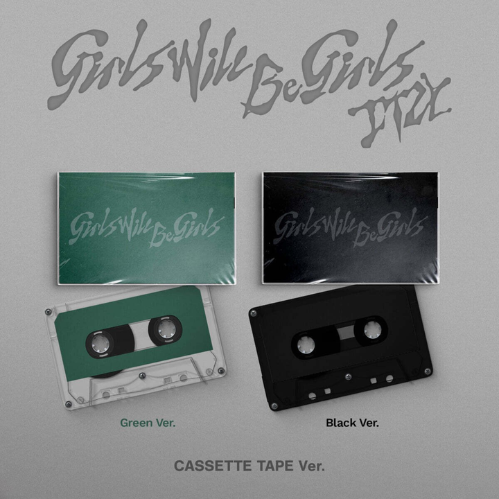 ITZY - Girls Will Be Girls【Tape 版】（卡帶） 封面