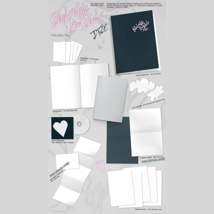 ITZY - Girls Will Be Girls【Folder 版】（CD） 內頁 1