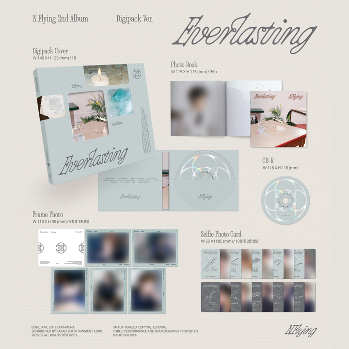N.FLYING - 正規二輯: Everlasting【Digipack 版】（CD） 內頁 1