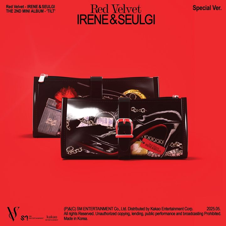 IRENE & SEULGI (Red Velvet) - 迷你二輯: TILT【限量版】（CD） 封面