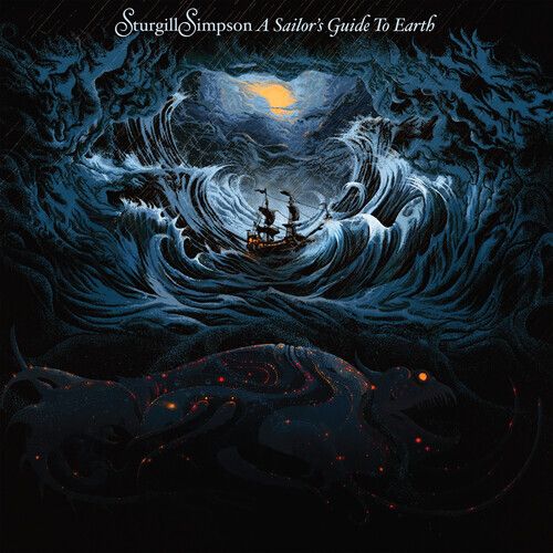 Sturgill Simpson - A Sailor's Guide To Earth【水晶透明彩膠】（黑膠唱片 LP） 封面