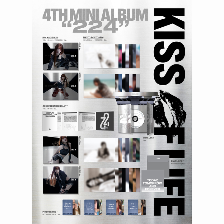 KISS OF LIFE - 迷你四輯: 224【Digipack 版】（CD） 內頁 1