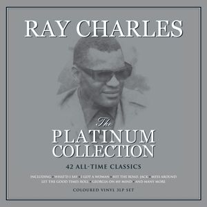 Ray Charles - Platinum Collection（白色彩膠｜黑膠唱片 3LP） 封面