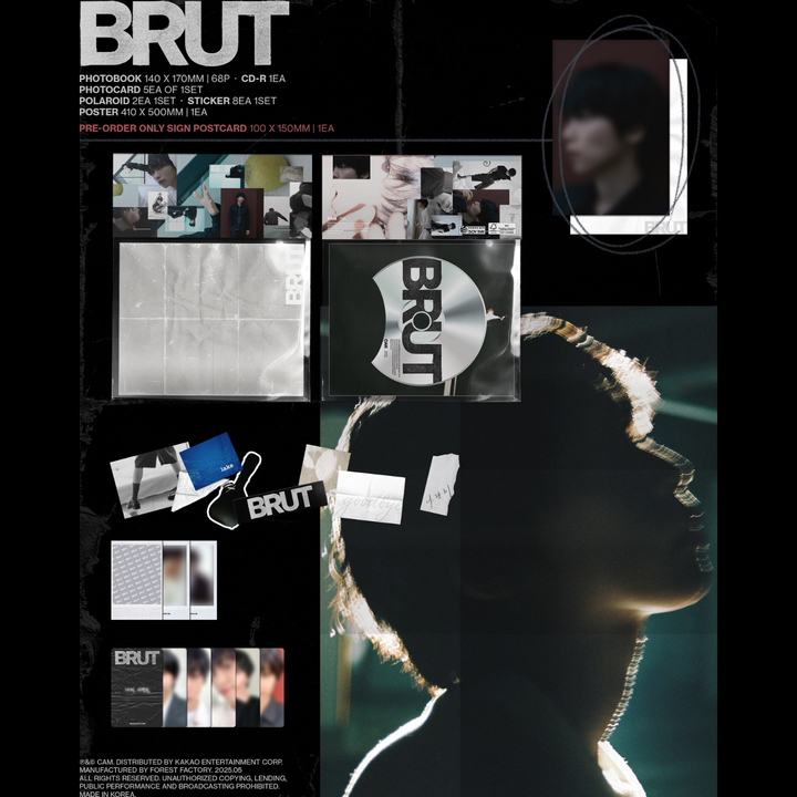 鄭世雲 JEONG SE WOON - EP: Brut（CD） 內頁 1