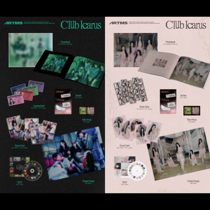 ARTMS - 迷你一輯: Club Icarus【Photobook 版】（CD） 內頁 1