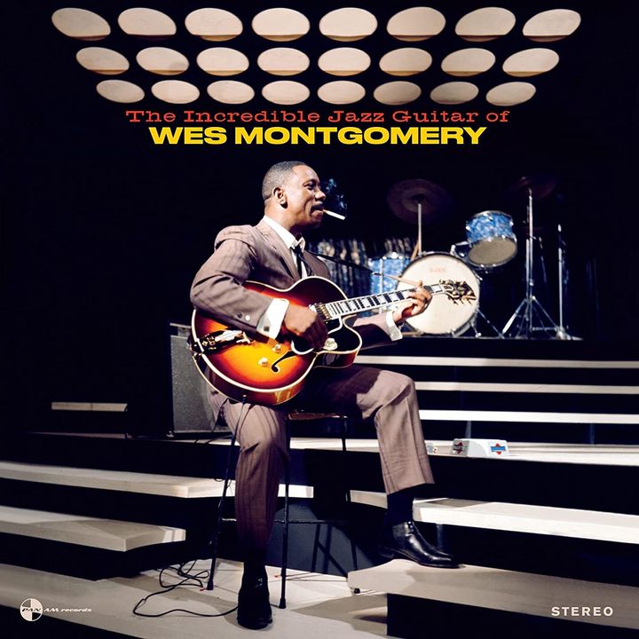 Wes Montgomery - The Incredible Jazz Guitar（藍色彩膠｜黑膠唱片 LP） 封面