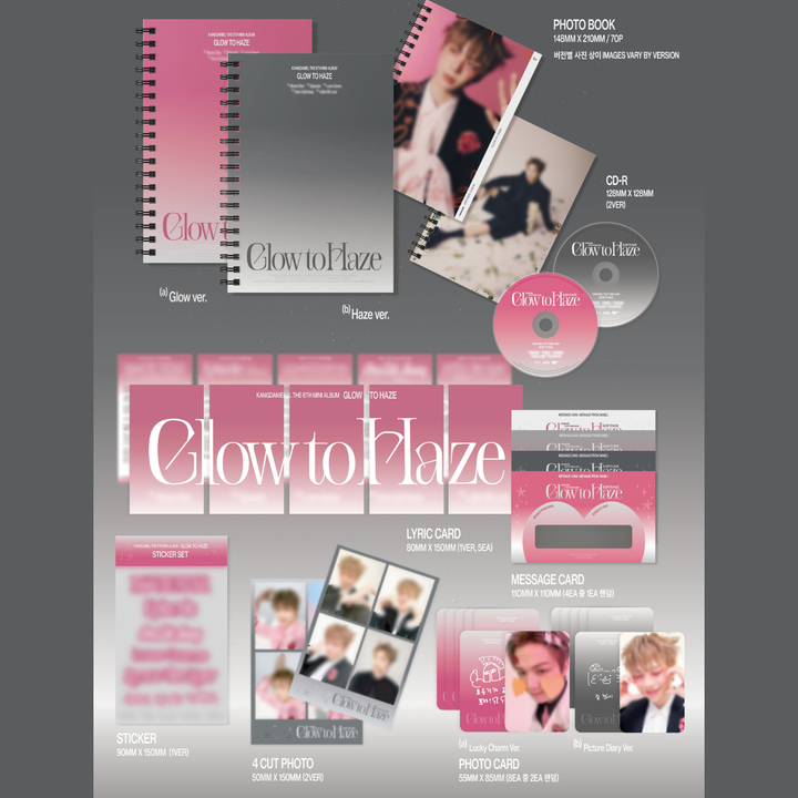 KANG DANIEL - 迷你六輯: Glow To Haze【Photobook版】（CD） 內頁 1