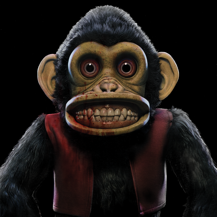 史蒂芬·金之猴子 The Monkey 原聲帶 【改編自史蒂芬・金 同名短篇小說】 (黑膠唱片 LP) 封面