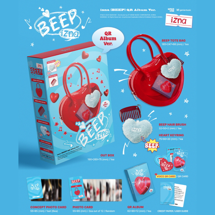 IZNA - 單曲專輯: Beep【QR版】（數位專輯） 內頁 1