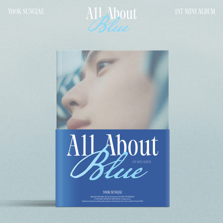 陸星材 YOOK SUNG JAE - 迷你一輯: All About Blue【Photobook版】（CD） 封面