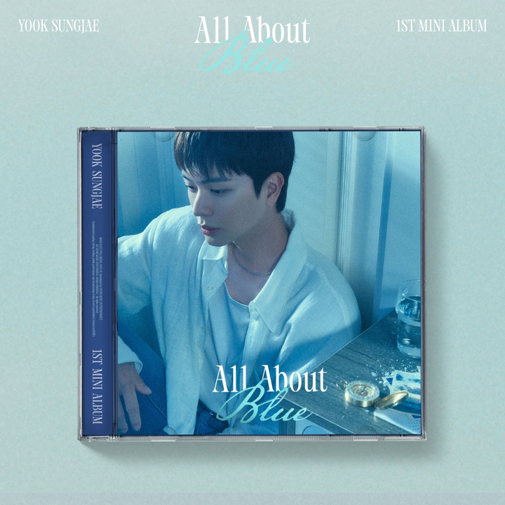 陸星材 YOOK SUNG JAE (BTOB) - 迷你一輯: All About Blue【Jewel版】（CD） 封面